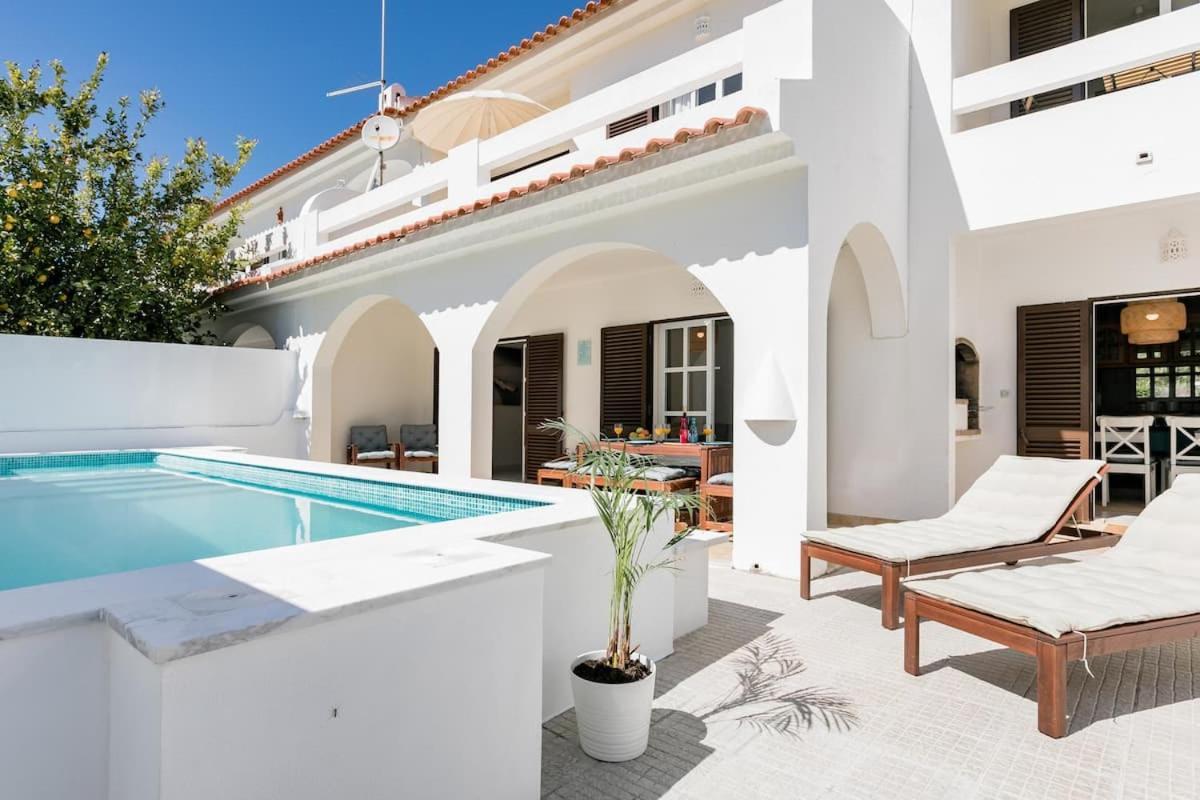 Beachfront Villa With Private Pool In Manta Rota Vila Nova de Cacela Exterior photo